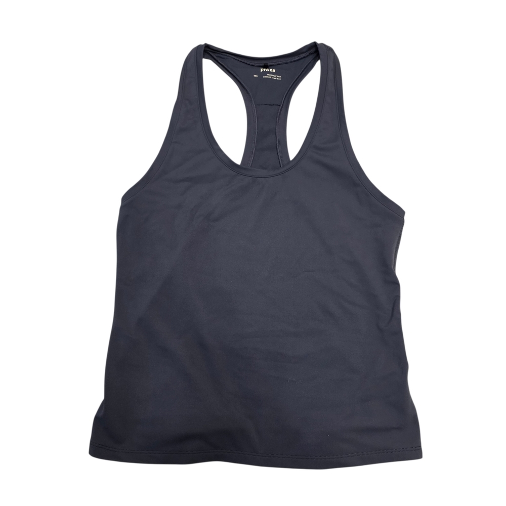 PrAna Womans Workout Running Racerback Grey Tank Top